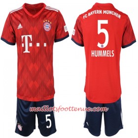 Maillot/Tenue Bayern Munich Hummels 5 Enfant Domicile 2018/2019